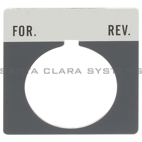 Allen Bradley 800T-X506 800T Legend Plate,Standard,for.-Rev. Product Image