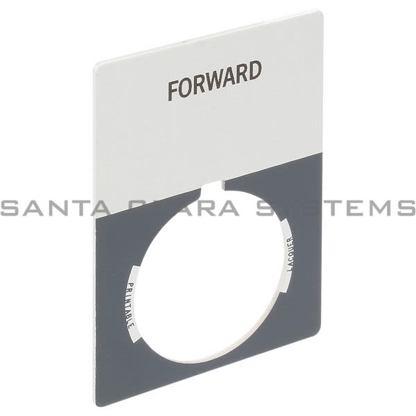 Allen Bradley 800T-X508J 800T Legend Plate,Jumbo,Forward Product Image