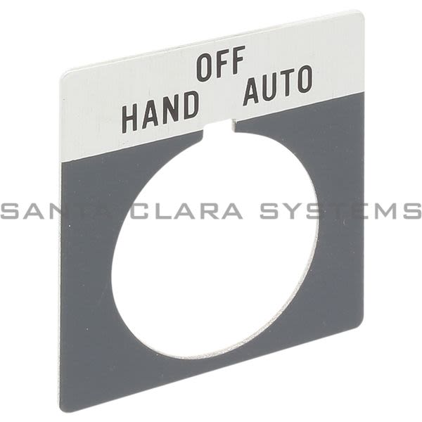 Allen Bradley 800T-X511 Legend Plate Product Image