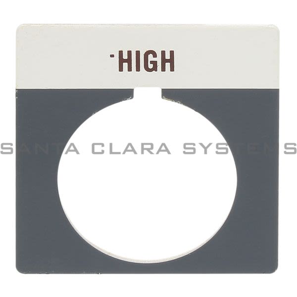 Allen Bradley 800T-X512 800T Legend Plate,Standard,High Product Image