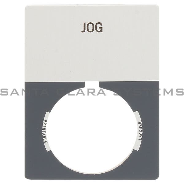 Allen Bradley 800T-X517J 800T Legend Plate,Jumbo,Jog Product Image