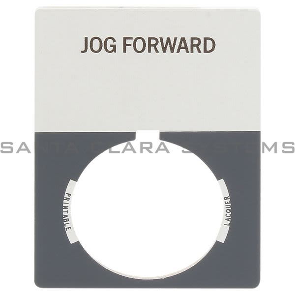 Allen Bradley 800T-X518J 800T Legend Plate,Jumbo,Jog Forward Product Image