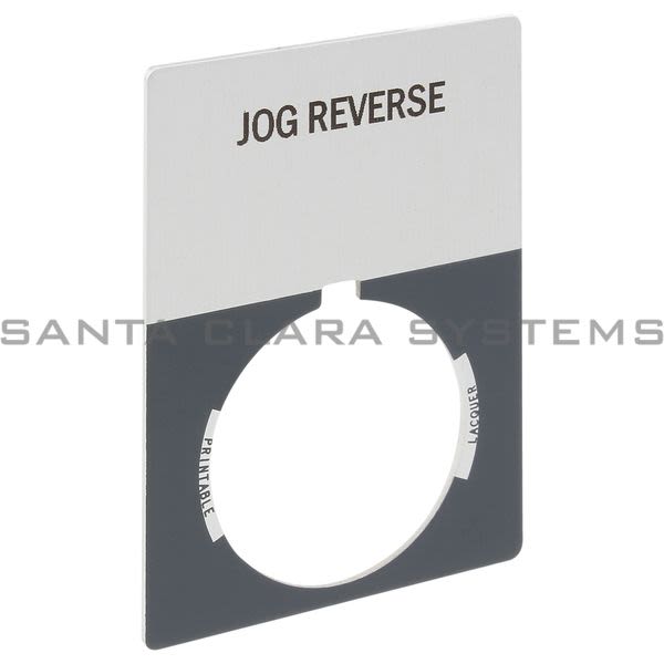 Allen Bradley 800T-X519J 800T Legend Plate,Jumbo,Jog Reverse Product Image