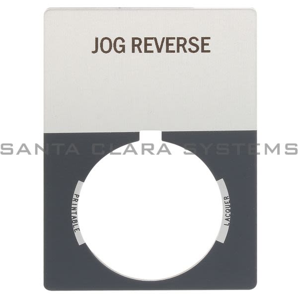 Allen Bradley 800T-X519J 800T Legend Plate,Jumbo,Jog Reverse Product Image
