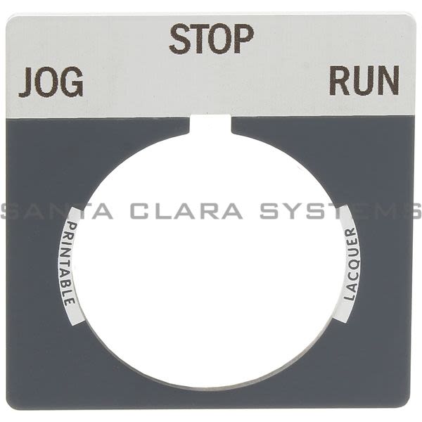 Allen Bradley 800T-X521 Legend Plate Product Image