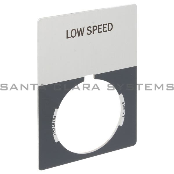 Allen Bradley 800T-X525J 800T Legend Plate,Jumbo,Low-Speed Product Image