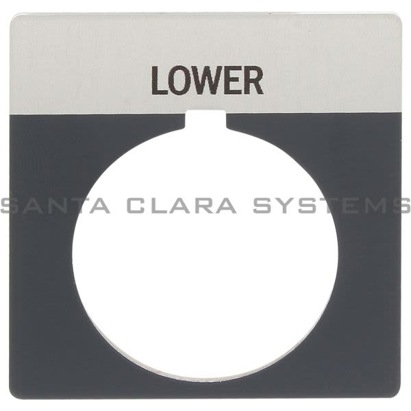 Allen Bradley 800T-X526 800T Legend Plate,Standard,Lower Product Image