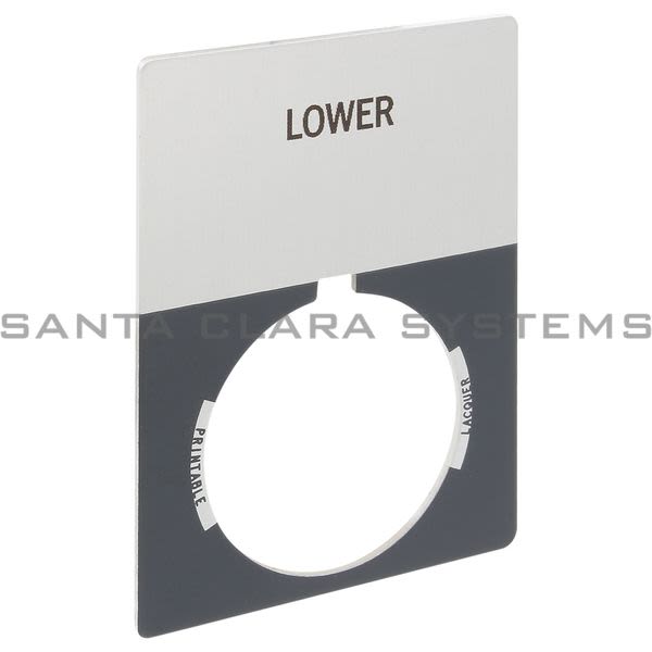 Allen Bradley 800T-X526J 800T Legend Plate,Jumbo,Lower Product Image