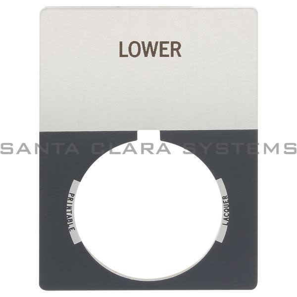 Allen Bradley 800T-X526J 800T Legend Plate,Jumbo,Lower Product Image