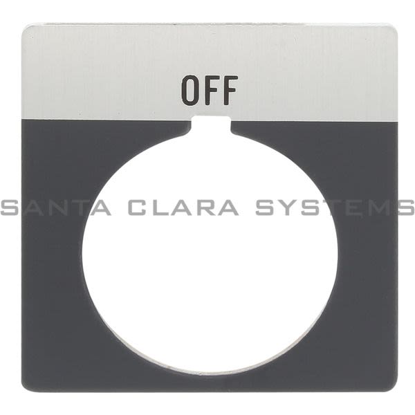 Allen Bradley 800T-X527 800T Legend Plate,Standard,Off Product Image