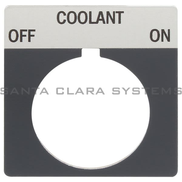 Allen Bradley 800T-X528 800T Legend Plate,Standard,Off-Coolant-On Product Image