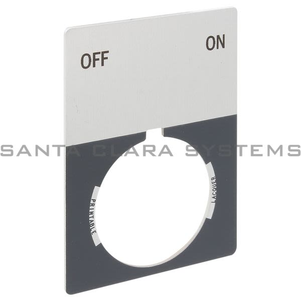 Allen Bradley 800T-X529J Legend Plate Product Image