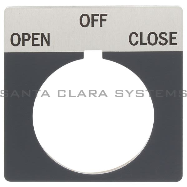 Allen Bradley 800T-X533 800T Legend Plate,Standard,Open-Off-Close Product Image