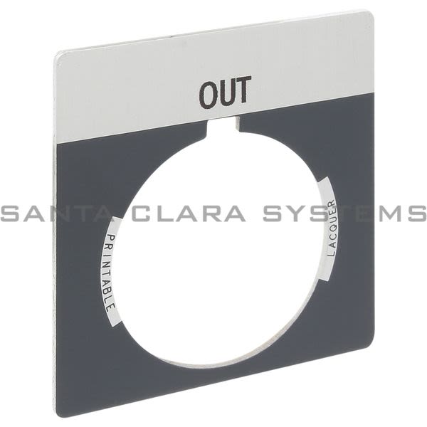 Allen Bradley 800T-X534 800T Legend Plate,Standard,Out Product Image