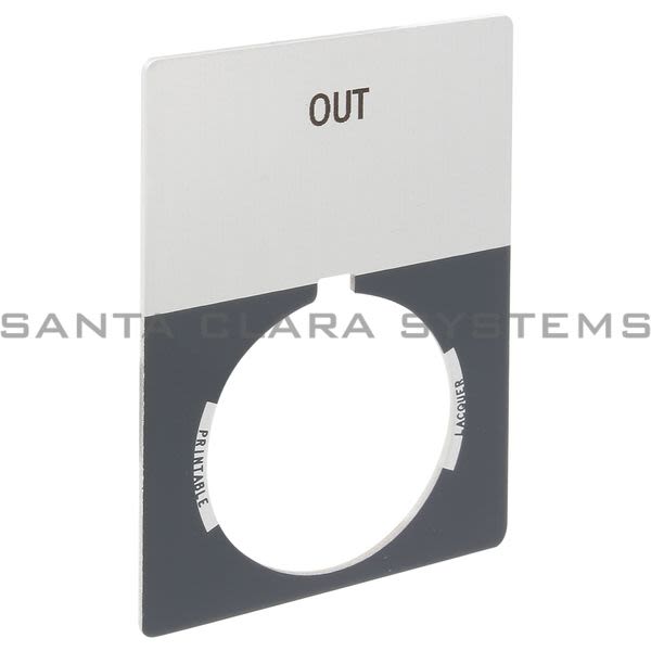 Allen Bradley 800T-X534J 800T Legend Plate,Jumbo,Out Product Image