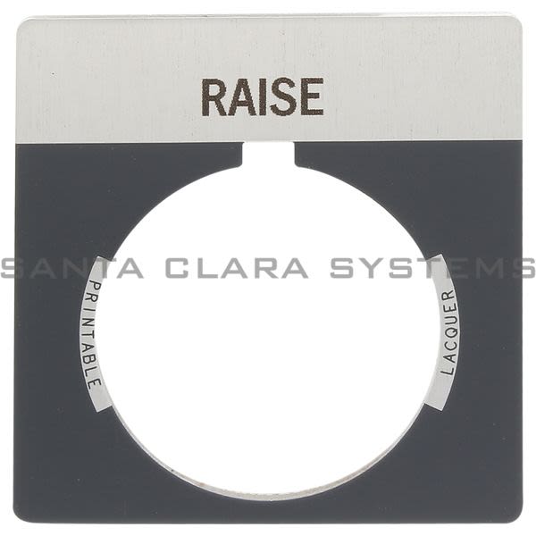 Allen Bradley 800T-X535 800T Legend Plate,Standard,Raise Product Image