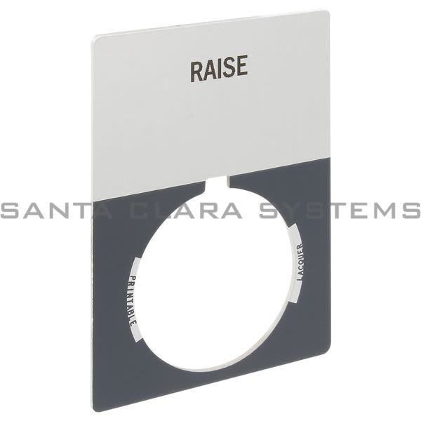 Allen Bradley 800T-X535J 800T Legend Plate,Jumbo,Raise Product Image