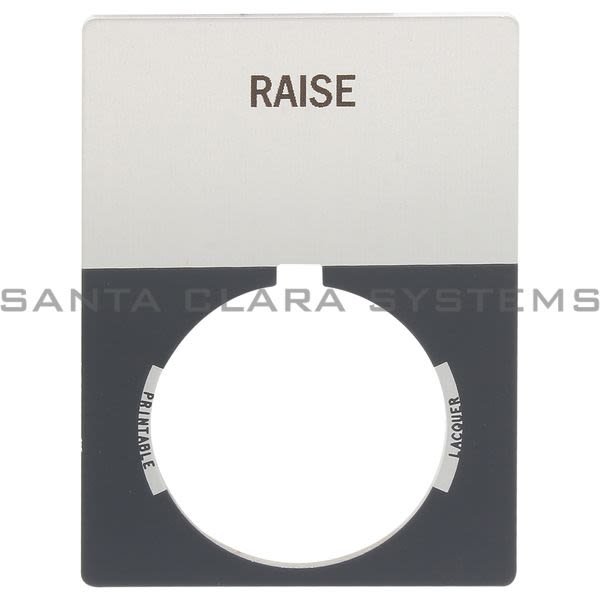 Allen Bradley 800T-X535J 800T Legend Plate,Jumbo,Raise Product Image