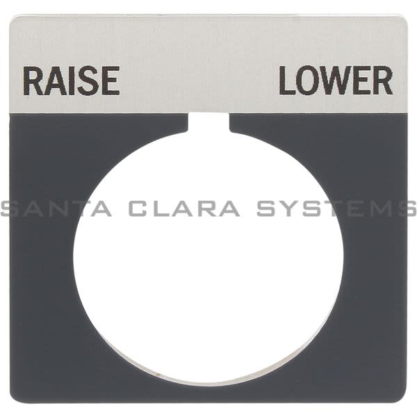 Allen Bradley 800T-X536 800T Legend Plate,Standard,Raise-Lower Product Image