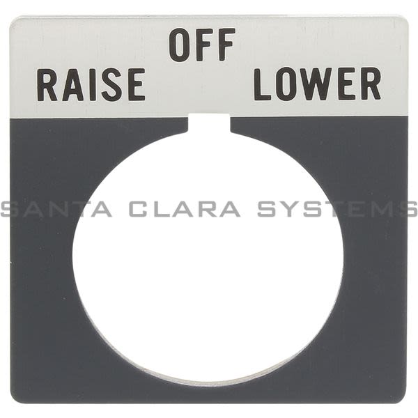 Allen Bradley 800T-X537 Legend Plate Product Image
