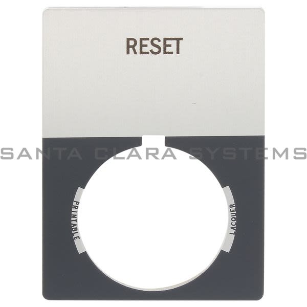 Allen Bradley 800T-X538J Legend Plate Product Image