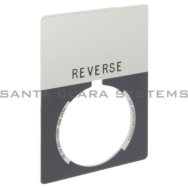 Allen Bradley 800T-X539J 800T Legend Plate,Jumbo,Reverse Product Image