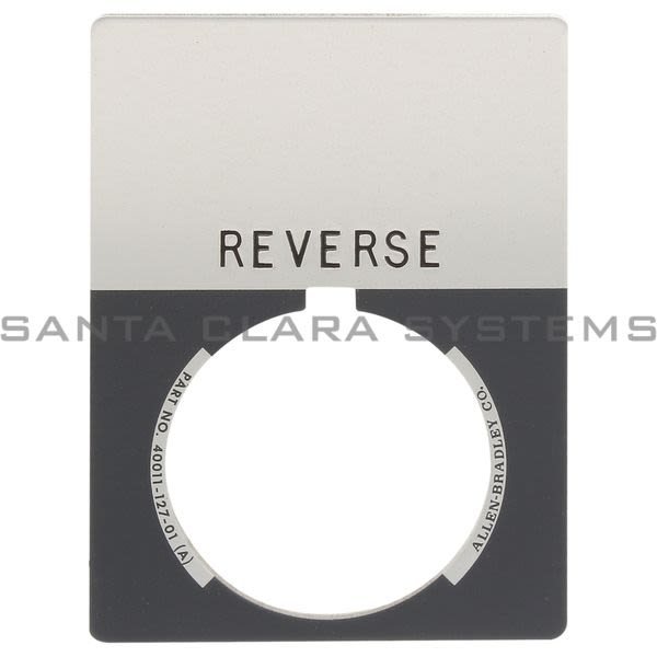 Allen Bradley 800T-X539J 800T Legend Plate,Jumbo,Reverse Product Image