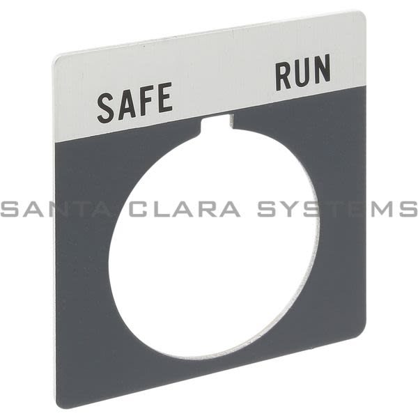 Allen Bradley 800T-X542 800T Legend Plate,Standard,Safe-Run Product Image