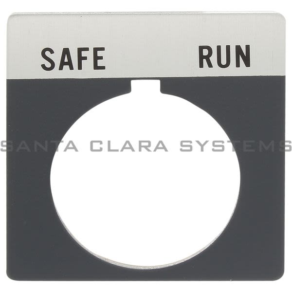 Allen Bradley 800T-X542 800T Legend Plate,Standard,Safe-Run Product Image