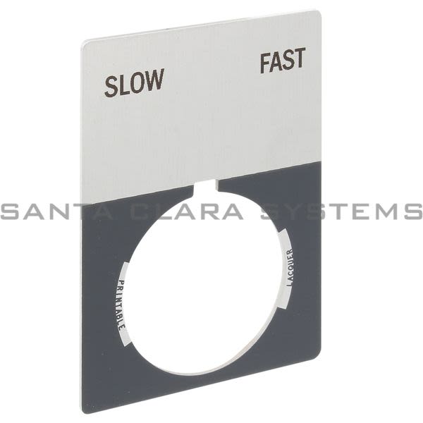 Allen Bradley 800T-X545J 800T Legend Plate,Jumbo,Slow-Fast Product Image