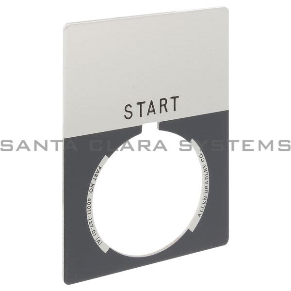 Allen Bradley 800T-X547J Legend Plate | Start Product Image