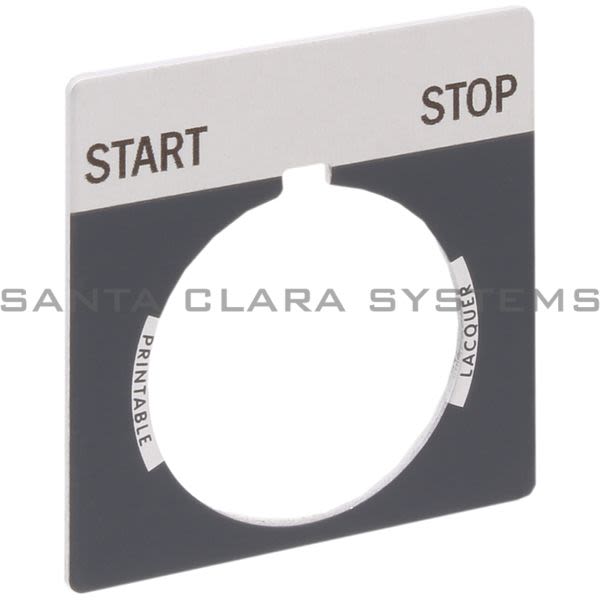 Allen Bradley 800T-X549 800T Legend Plate,Standard,Start-Stop Product Image