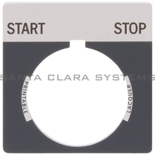 Allen Bradley 800T-X549 800T Legend Plate,Standard,Start-Stop Product Image