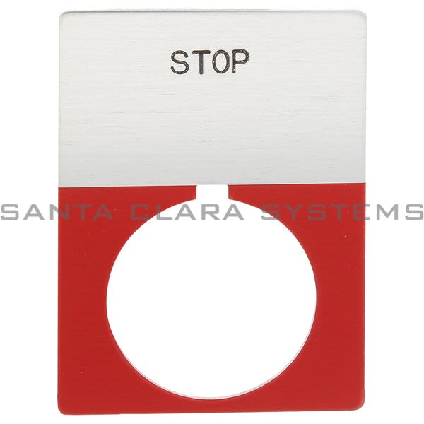 Allen Bradley 800T-X550J Legend Plate Product Image