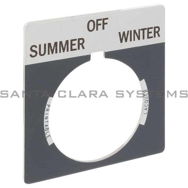 Allen Bradley 800T-X552 800T Legend Plate,Standard,Summer-Winter Product Image