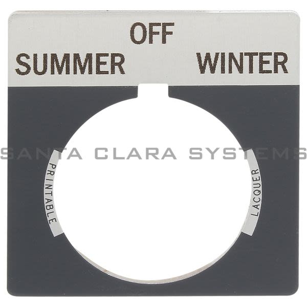 Allen Bradley 800T-X552 800T Legend Plate,Standard,Summer-Winter Product Image