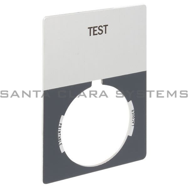 Allen Bradley 800T-X554J Legend Plate Product Image