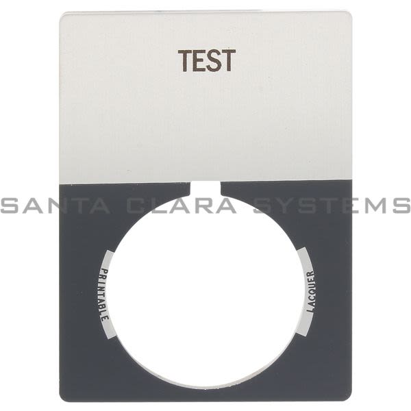 Allen Bradley 800T-X554J Legend Plate Product Image