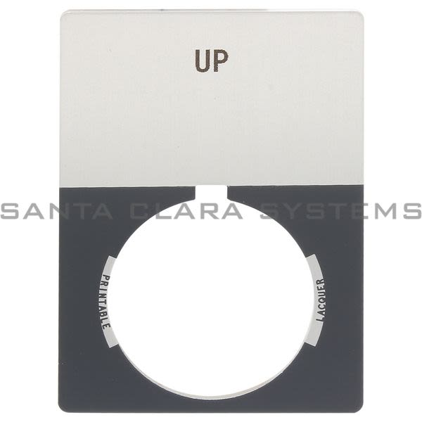 Allen Bradley 800T-X556J 800T Legend Plate,Jumbo,Up Product Image