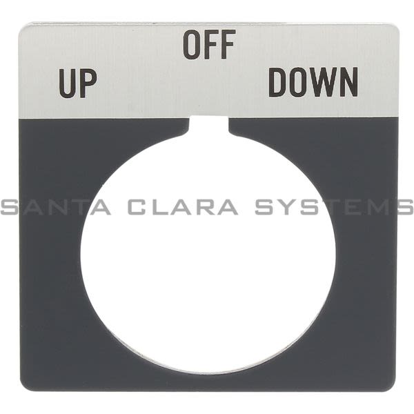 Allen Bradley 800T-X558 Legend Plate Product Image