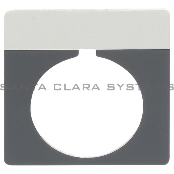 Allen Bradley 800T-X559 Legend Plate Gray Blank Product Image