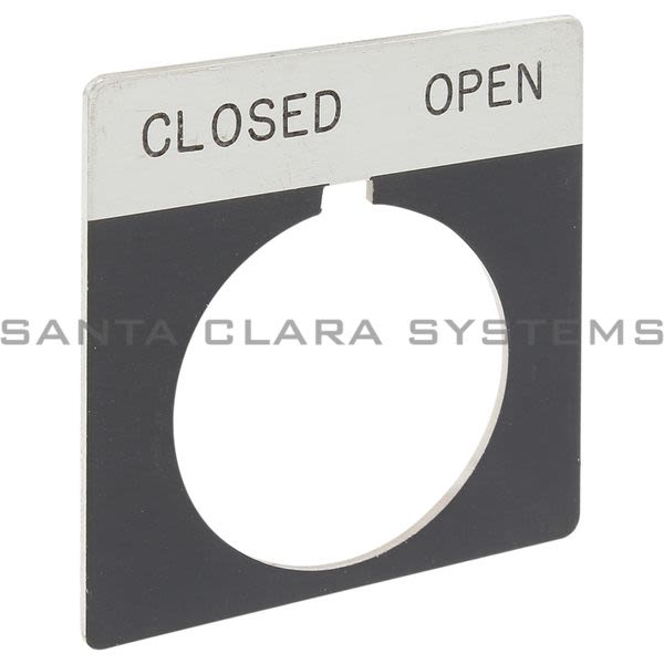 Allen Bradley 800T-X559ECLOSEDOPEN Legend Plate Product Image