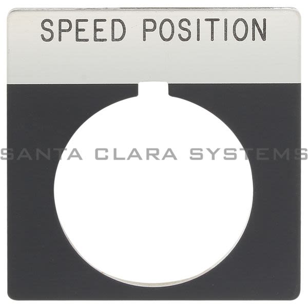 Allen Bradley 800T-X559ESPEEDPOSITION Legend Plate Product Image