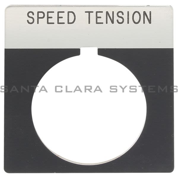 Allen Bradley 800T-X559ESPEEDTENSION Legend Plate Product Image