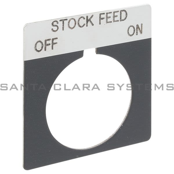 Allen Bradley 800T-X559ESTOCKFEED Legend Plate Product Image