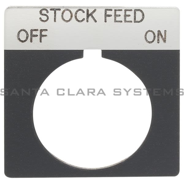Allen Bradley 800T-X559ESTOCKFEED Legend Plate Product Image