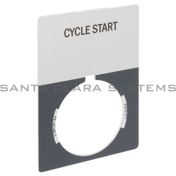 Allen Bradley 800T-X562J 800T Legend Plate,Jumbo,Cycle Start Product Image