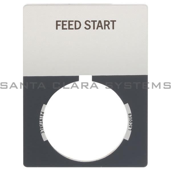 Allen Bradley 800T-X566J 800T Legend Plate,Jumbo,Feed Start Product Image