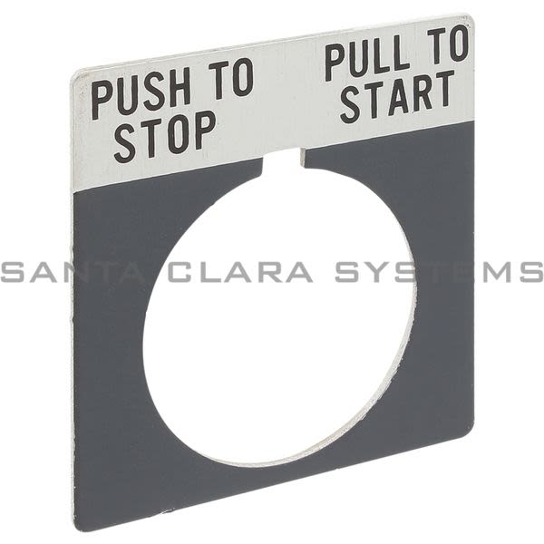 Allen Bradley 800T-X618 Legend Plate Product Image
