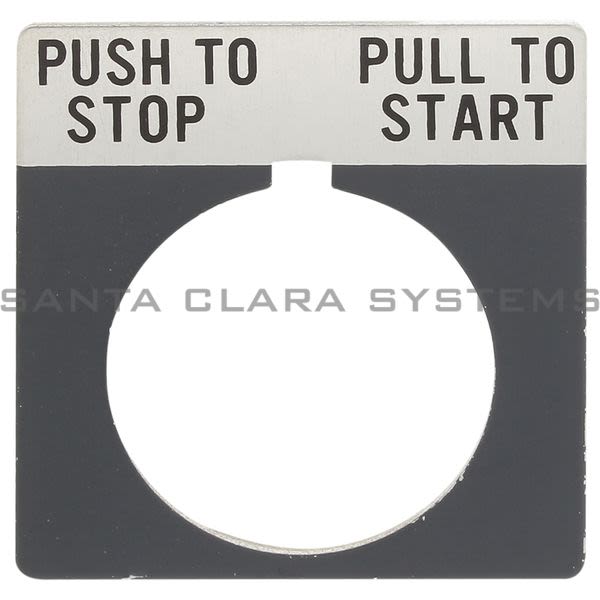 Allen Bradley 800T-X618 Legend Plate Product Image